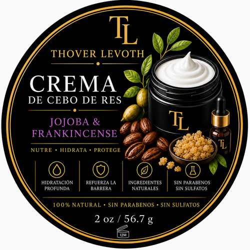Tallow Cream 2oz Frankincense