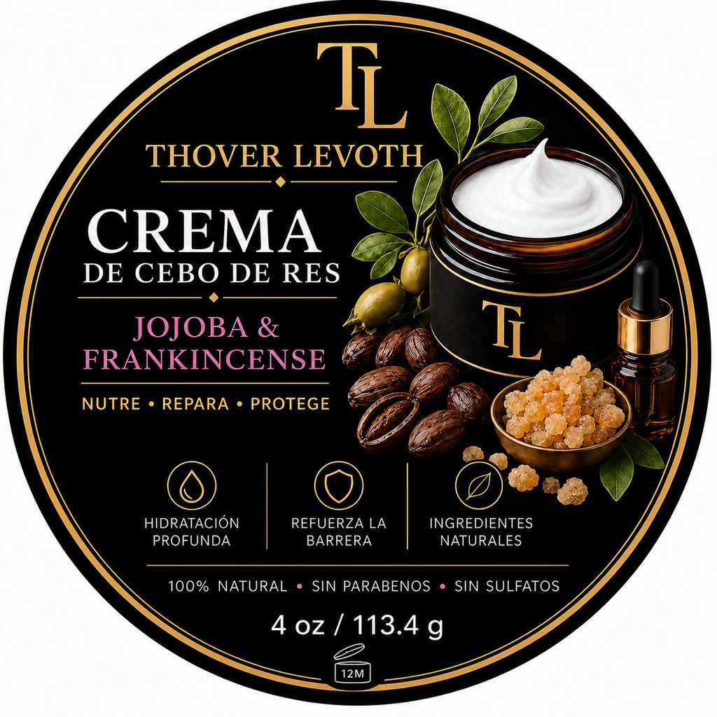 Tallow Cream 4oz Frankincense