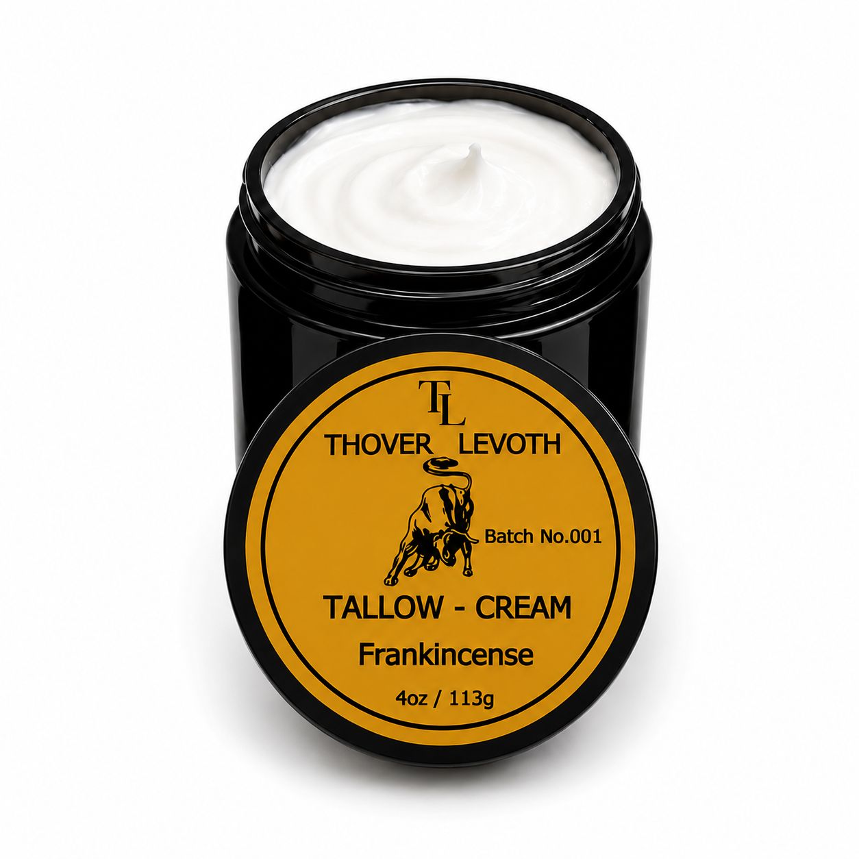 Tallow Cream 4oz Frankincense